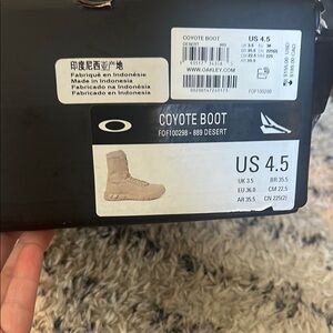 Oakley Coyote Boot in Desert Tan